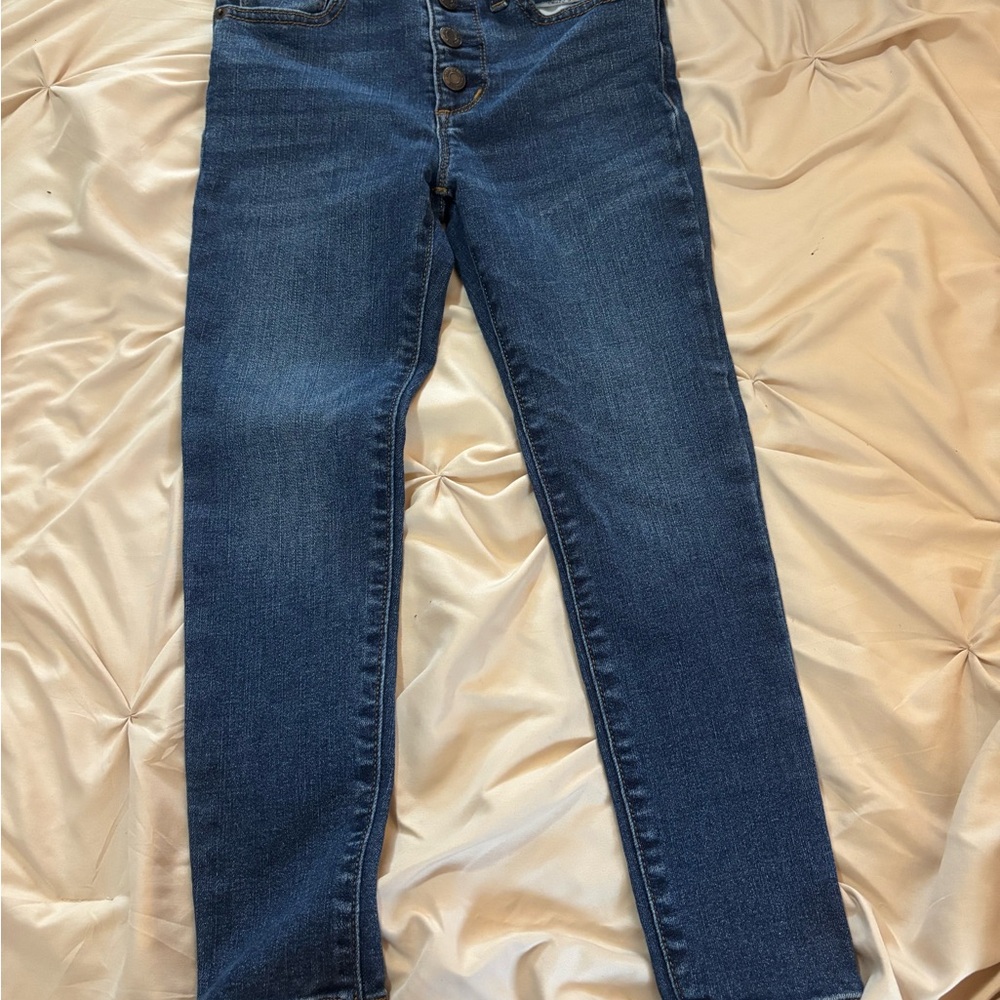 GAP Girls Dark Blue Skinny Jeans